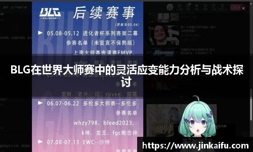 BLG在世界大师赛中的灵活应变能力分析与战术探讨