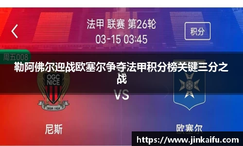 勒阿佛尔迎战欧塞尔争夺法甲积分榜关键三分之战